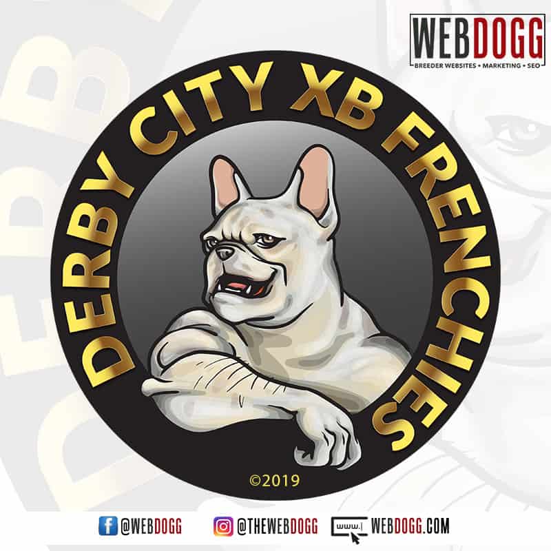 Derby City XB Frenchies - Breeder Logo Design