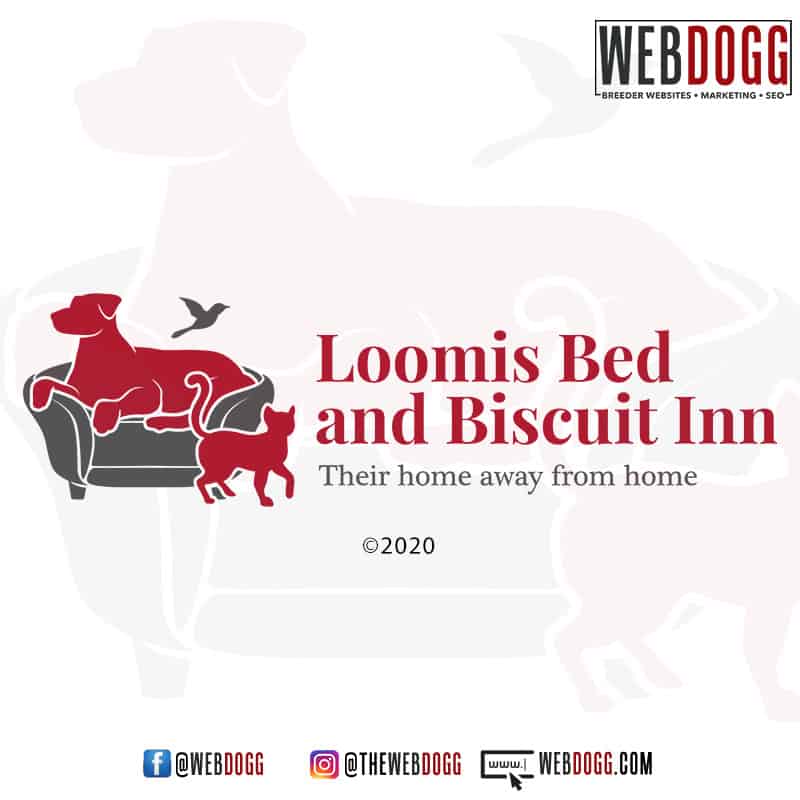 Loomis Bed and Biscuit Inn - Logo Design