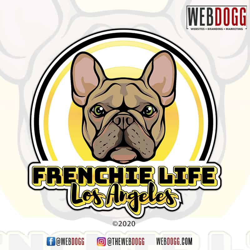 Frenchie Life Los Angeles - Logo Design