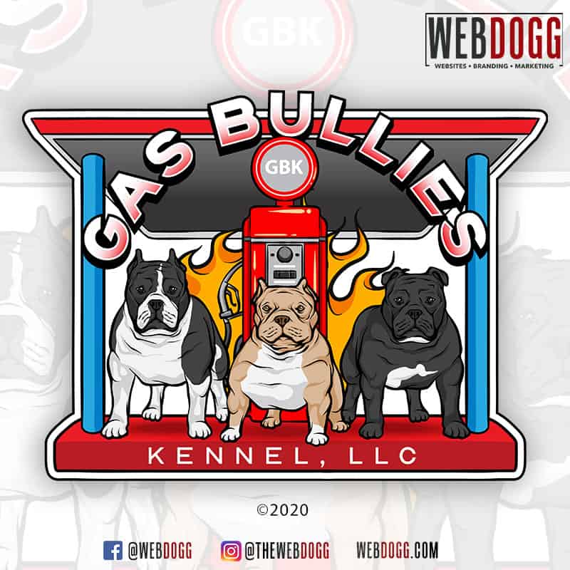 Gas Bullies Kennel - Logo Design