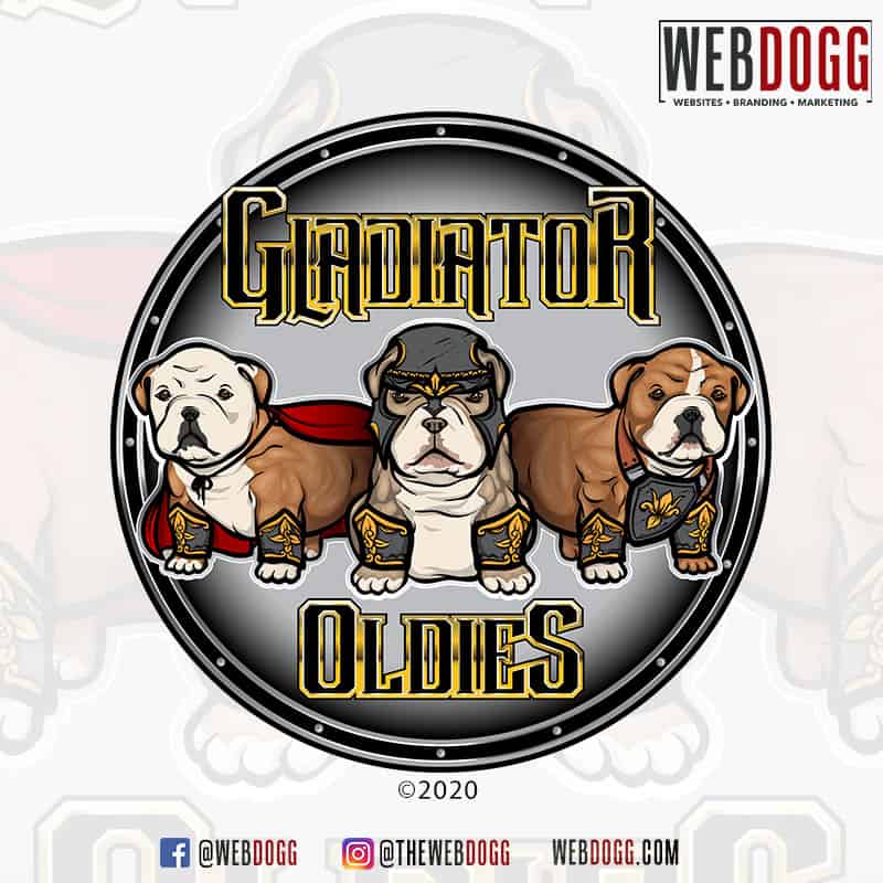 Gladiator Oldies - Logo Design