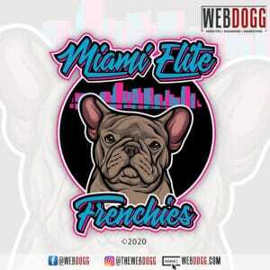Miami Elite Frenchies - Logo Design