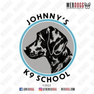 Johnny's-K9-School-Logo-Design-Webdogg